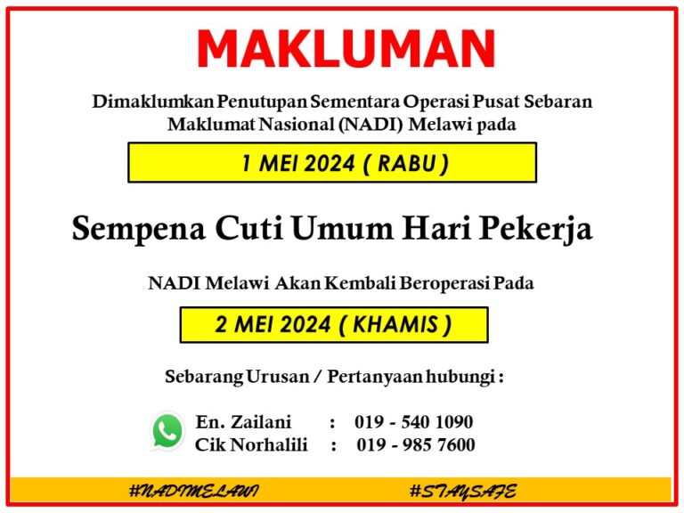 Hari Pekerja 1 MEI 2024