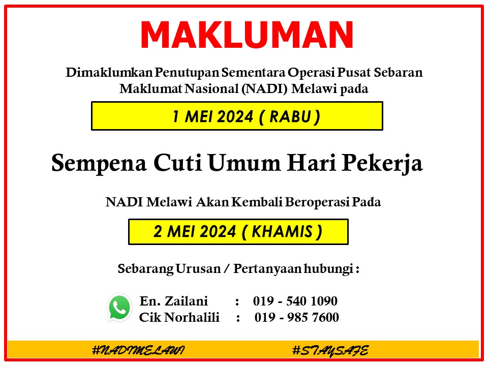 Hari Pekerja 1 MEI 2024